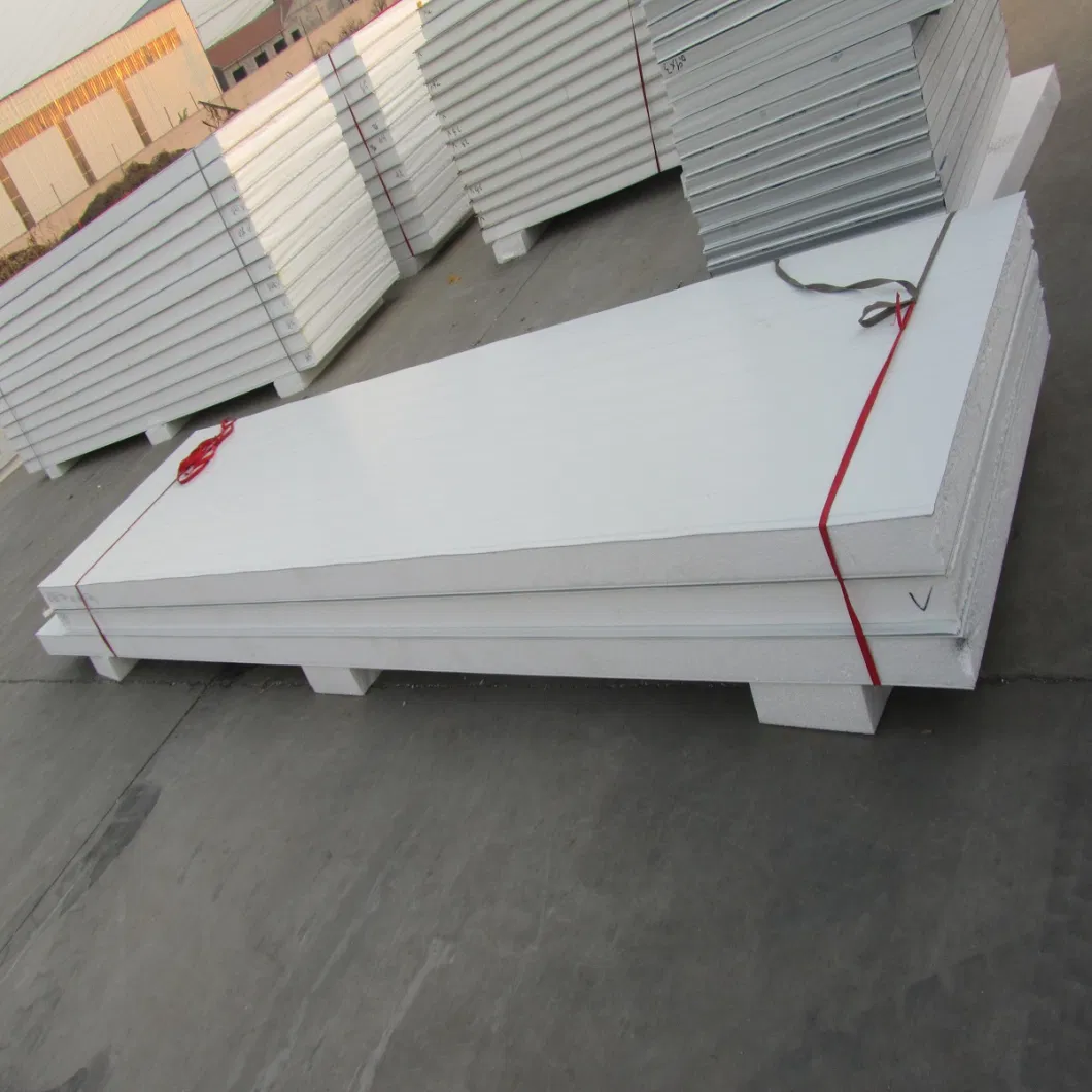 Light Weight Fireproof Structural Insulated Wall/Roof Polystyrene EPS Sandwich Panel for Prefab House/Factory/Warehouse